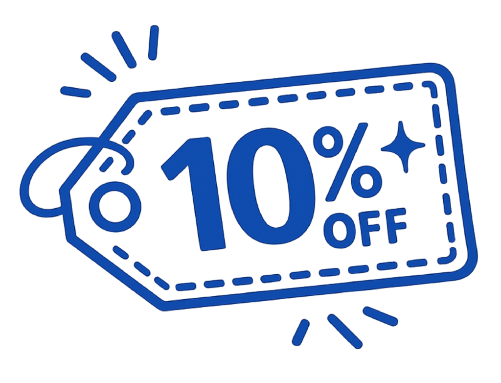 10% off
